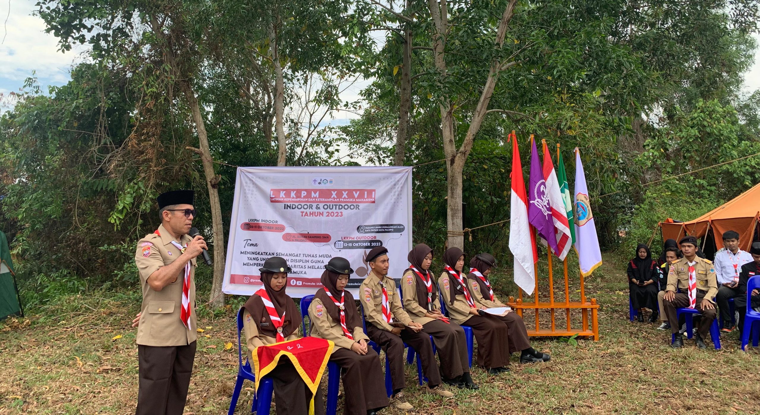 Wakil Rektor III Minta Mahasiswa Mampu Mengatur Waktu pada LKKPM Racana Sawerigading-Simpurusiang